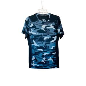 Under Armour Men's UA Iso-Chill Compression camo Printed Short Sleeve shirt Sz S
